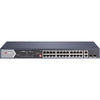 Hikvision DS-3E0528HP-E Pro Series 24-Port Unmanaged PoE Switch, 20 × Gigabit PoE RJ45, 90W