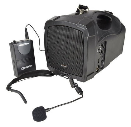 Handheld PA System with Neckband Mic and Bluetooth