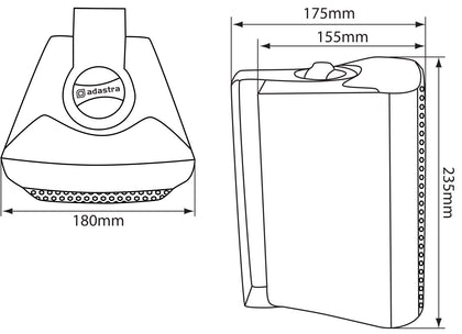 Adastra BC5-W & BC5-B 5.25