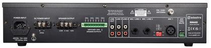 RM-series 100V Mixer-Amplifier with DAB+, BT, USB/SD