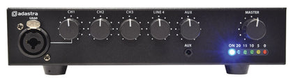 Adastra UA60 Compact 60W 100V Mixer Amplifier