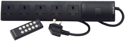 Wireless Remote Control 5 Gang Extension Lead