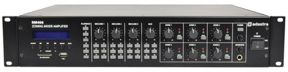 RM406 100V Mixer Amplifier 6 x 40W + USB/SD/FM/Bluetooth