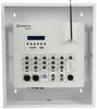 Adastra SA240 Secure Wall Mount Amplifier with Bluetooth, Media Player & Wireless UHF Microphone