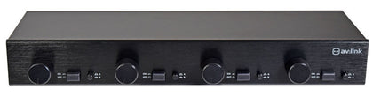 2:4 Audio Management Speaker Selector with Volume Controls