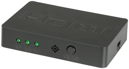 Mini HDMI Switch 3x1 with IR Remote Control