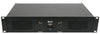 QTX Q1000 2 x 500W Power Amplifier, 4-8 Ohms, 2U Rack Mount