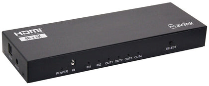 4K HDMI Switch/Splitter 2x4