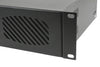 QTX Q1000 2 x 500W Power Amplifier, 4-8 Ohms, 2U Rack Mount