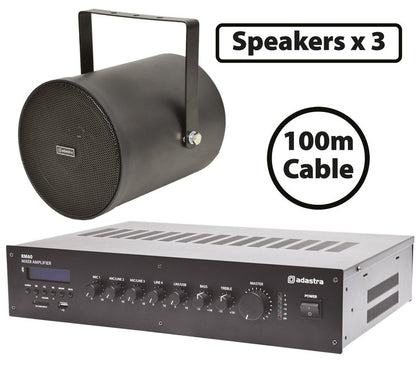 Weatherproof 100V Sound Projector Packages