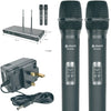 NU20 Dual UHF Wireless Microphone Systems