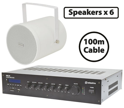 Weatherproof 100V Sound Projector Packages