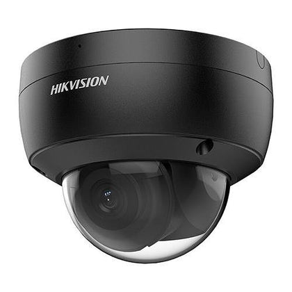 Hikvision DS-2CD2146G2-ISU Pro Series AcuSense IP67 4MP Fixed Dome IP Camera, 2.8mm Fixed Lens, Black