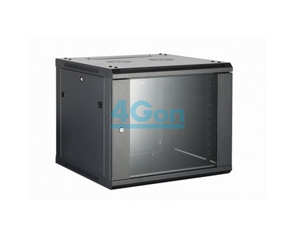 AllRack 15U 550MM Deep Wall Mount Cabinet Black (CAB15WB550BLK)