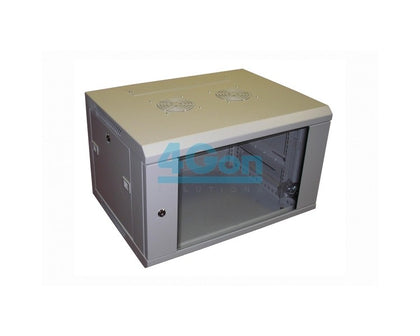 All Rack 12U 450MM Deep Wall Mount Cabinet Grey (CAB12WB450GY)