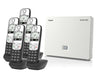 Gigaset N510IP Base Station and Gigaset A690HX DECT Phone Bundle - Five Handsets